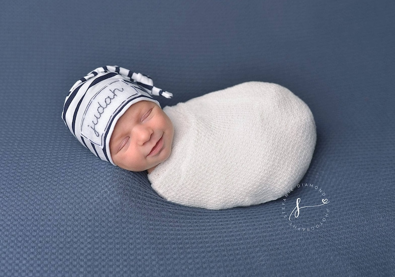 newborn name hat baby boy hat newborn boy coming home outfit personalize newborn hat personalized baby beanie newborn photo prop image 7