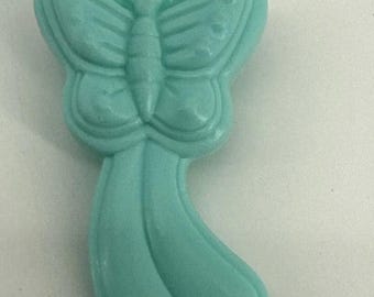 G1 My Little Pony Blue Butterfly Brush 1980s Vintage Accessory for Posey RARE
