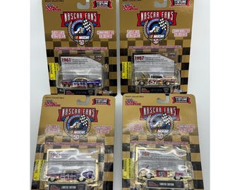 Racing Champions NASCAR Gold Series Lot Cars 1:64 LE 4pc