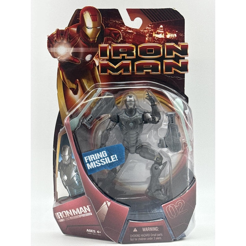 Marvel Iron Man Movie Mark 02 Titanium Man Action Figure 2 Figure Set Hasbro New image 2