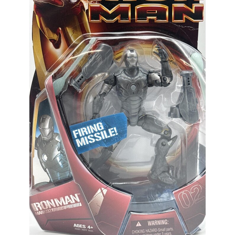 Marvel Iron Man Movie Mark 02 Titanium Man Action Figure 2 Figure Set Hasbro New image 3