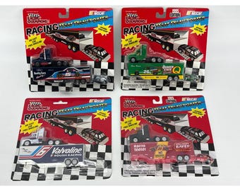 Racing Champions NASCAR Transporter Lot Valvoline Quaker State Harris Teeter