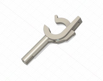 Technik sl-1600 sl-1700 sl-1301 Tonarmauflage stl File, 3D druckbare Armlehnenersatzteil