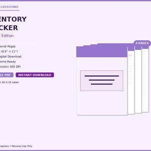 Book Collection Inventory | Lavender Library Catalog | Personal Bookshelf PDF