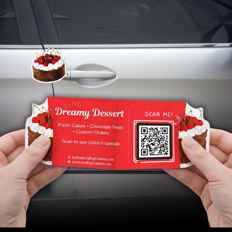 Cake Pop up Business Card | Folded Die Cut Bakery Card | Home Baker ...