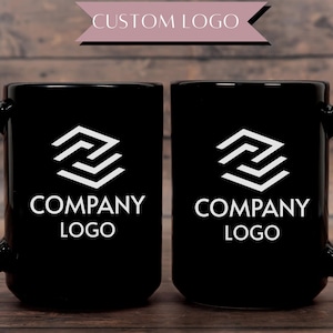 Custom Logo Coffee Mug, Custom Logo Mug for Teams, Bulk Order Company Coffee Mug, Custom Logo Mug for Business, Personalized Logo Coffee Cup