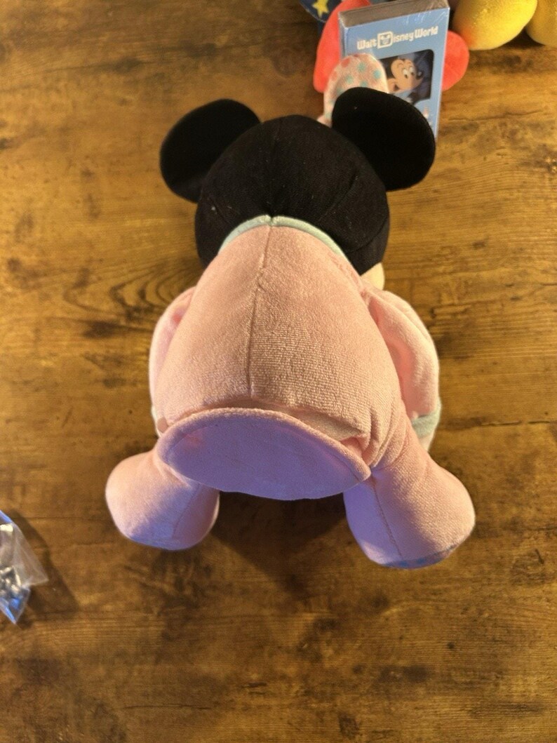 Disney Plush Lot Minnie Mickey Mouse + Walt Disney World Playing Cards image 3
