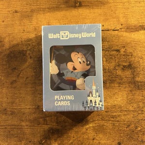 Disney Plush Lot Minnie Mickey Mouse + Walt Disney World Playing Cards image 4