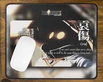 Final Fantasy IX Mouse Pad, FF9 Gaming Mousepad 8.7x7.1 inches, Gamer Desk Accessories, Anti-Slip, Easy Gliding, Spill-Resistant Surface
