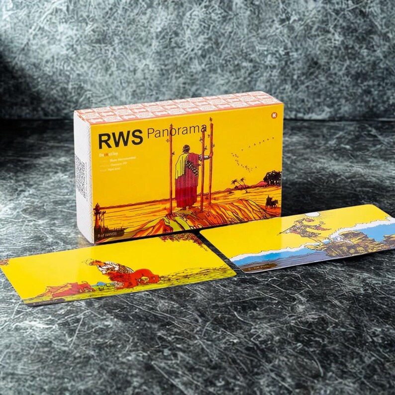 RWS Panorama Tarot Deck: 78 Cards, Landscape Format, 6x10.3cm - Etsy