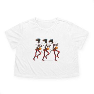 Women&#39;s Flowy Cropped Tee