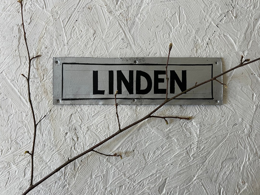 Victorian Tree Marker Sign / Linden Tree Sign - Etsy UK