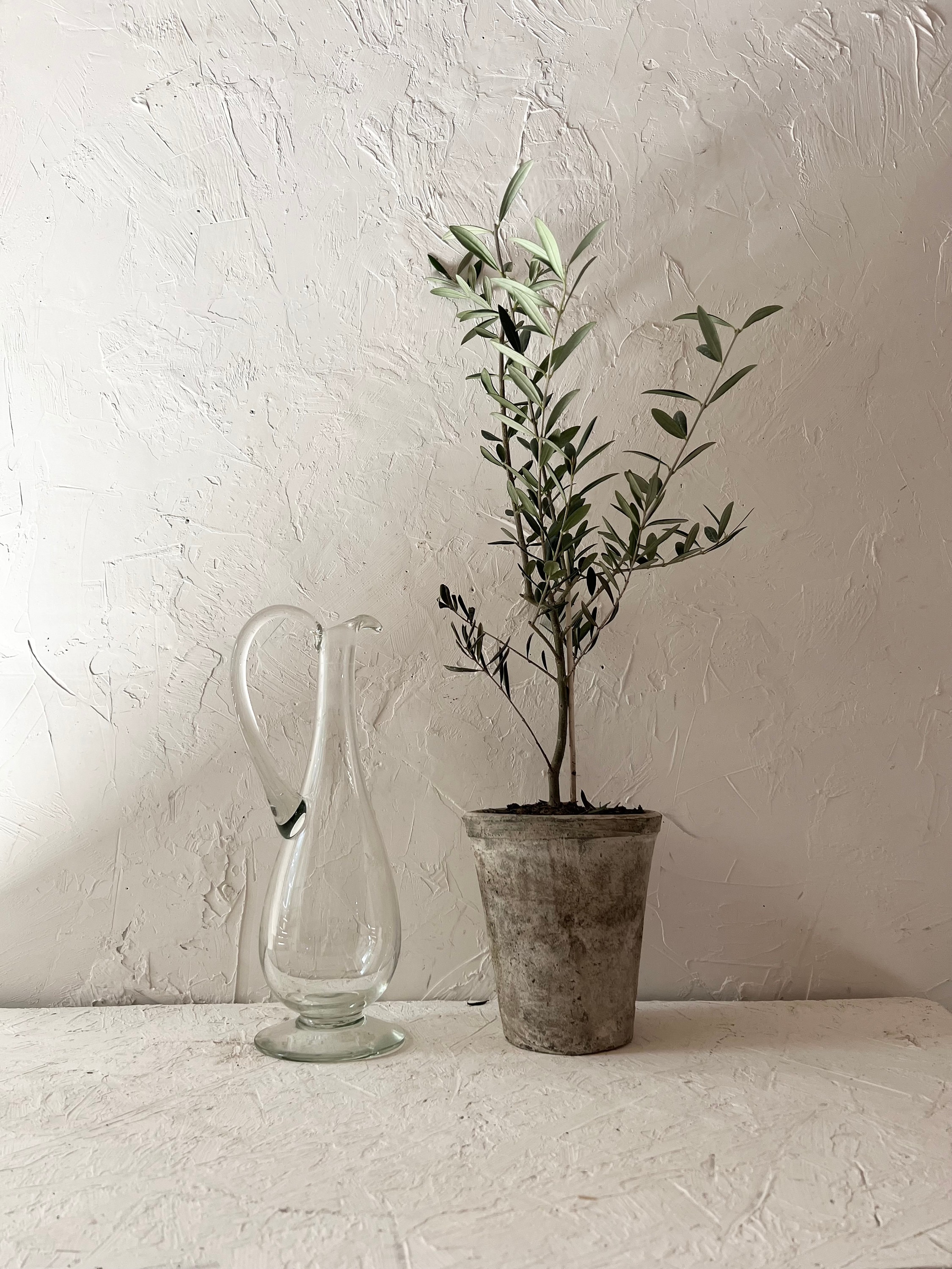 Antique French Glass Carafe - Etsy