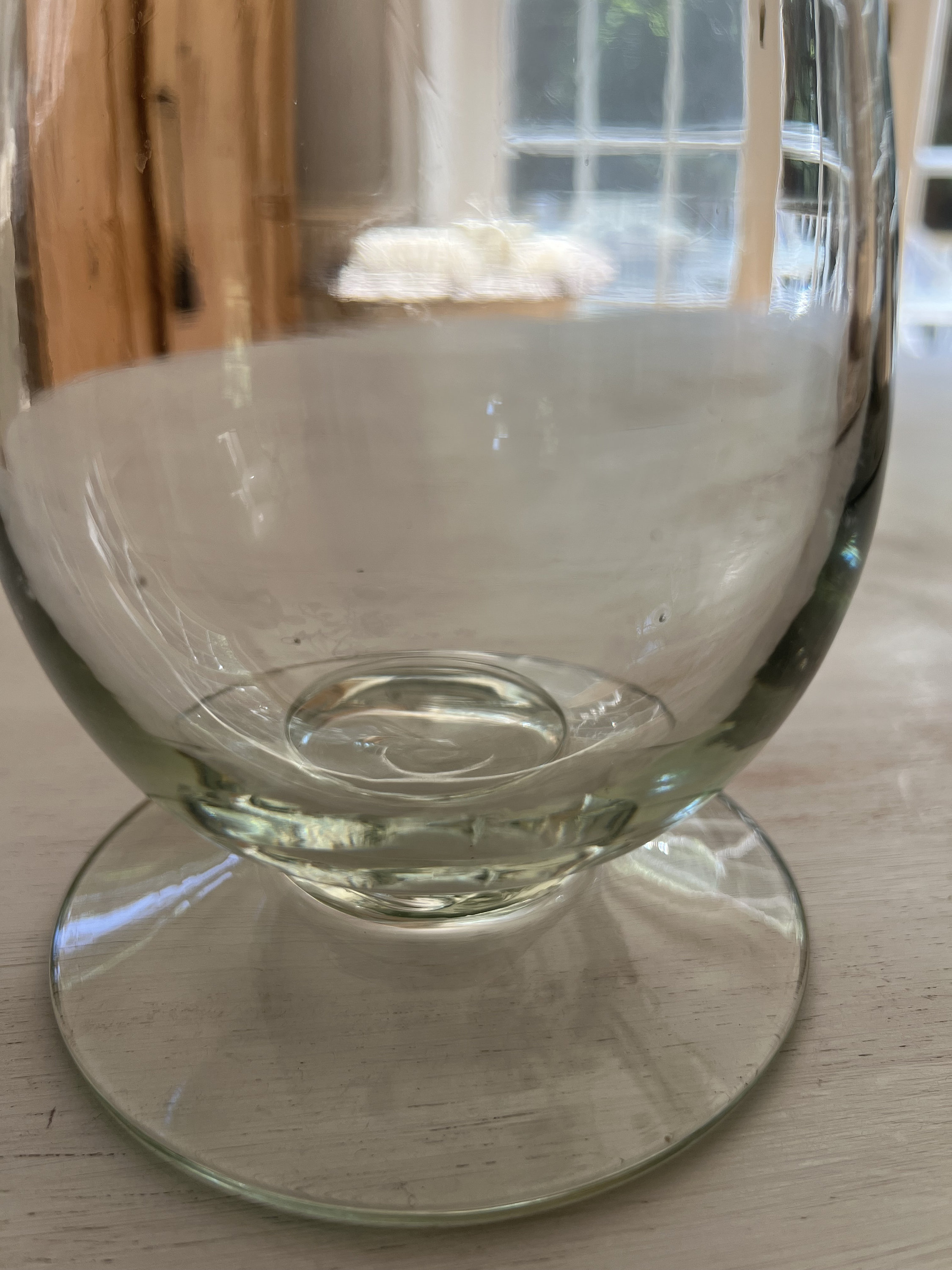 Antique French Glass Carafe - Etsy