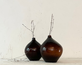 Sculptural Blown Glass Vase