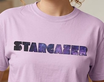 Stargazer Celestial Universe Comfort Colors Tee