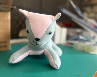 Memory cat - Memory kitty- Stuffed animal out of clothes