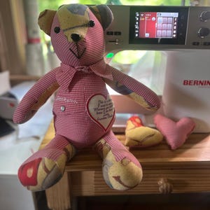 Memory Bear Kit - DIY- 18 inch bear pattern