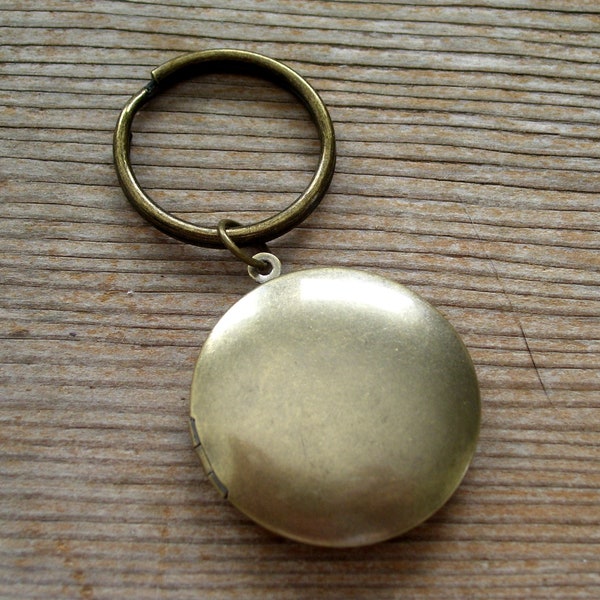 With Picture Mens Silver LOCKET Compass Graduation