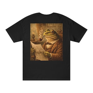 パイプをくわえたカエル | ジャワの木、ヴィンテージ喫煙アート