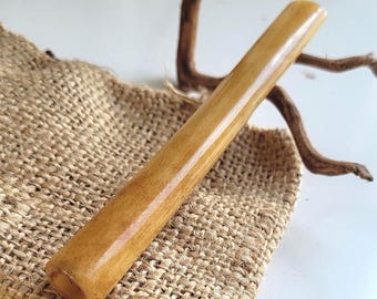 Handgemaakte tabaksrookpijp van buffelbeen, gemaakt in Indonesië