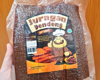 Carne seca Dendeng comida indonesia