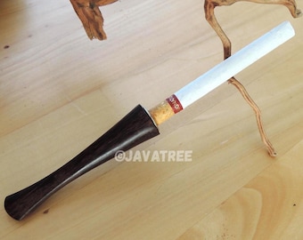 Pipa para fumar de duramen de tamarindo hecha a mano, pipa de madera para tabaco