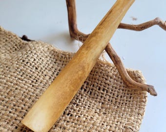 Handgemaakte tabaksrookpijp van buffelbeen, gemaakt in Indonesië