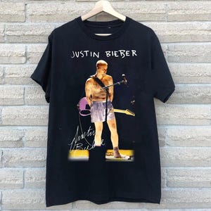 Justin Bieber Tour Shirt - Etsy