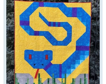 S ist für Schlangen-Quiltmuster-64 "x 72"