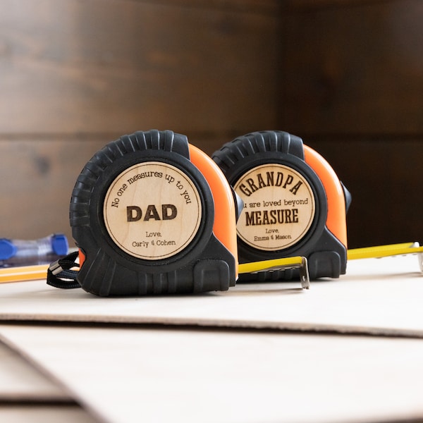 Lineman | Gift from Kids to Dad | Custom Tape Measure | Personalized Gifts | Personalized Gifts for Him | Gifts men who have everything