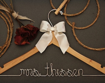 Bridesmaid Gifts. Bridesmaid Gift Sets. Personalized Hanger.