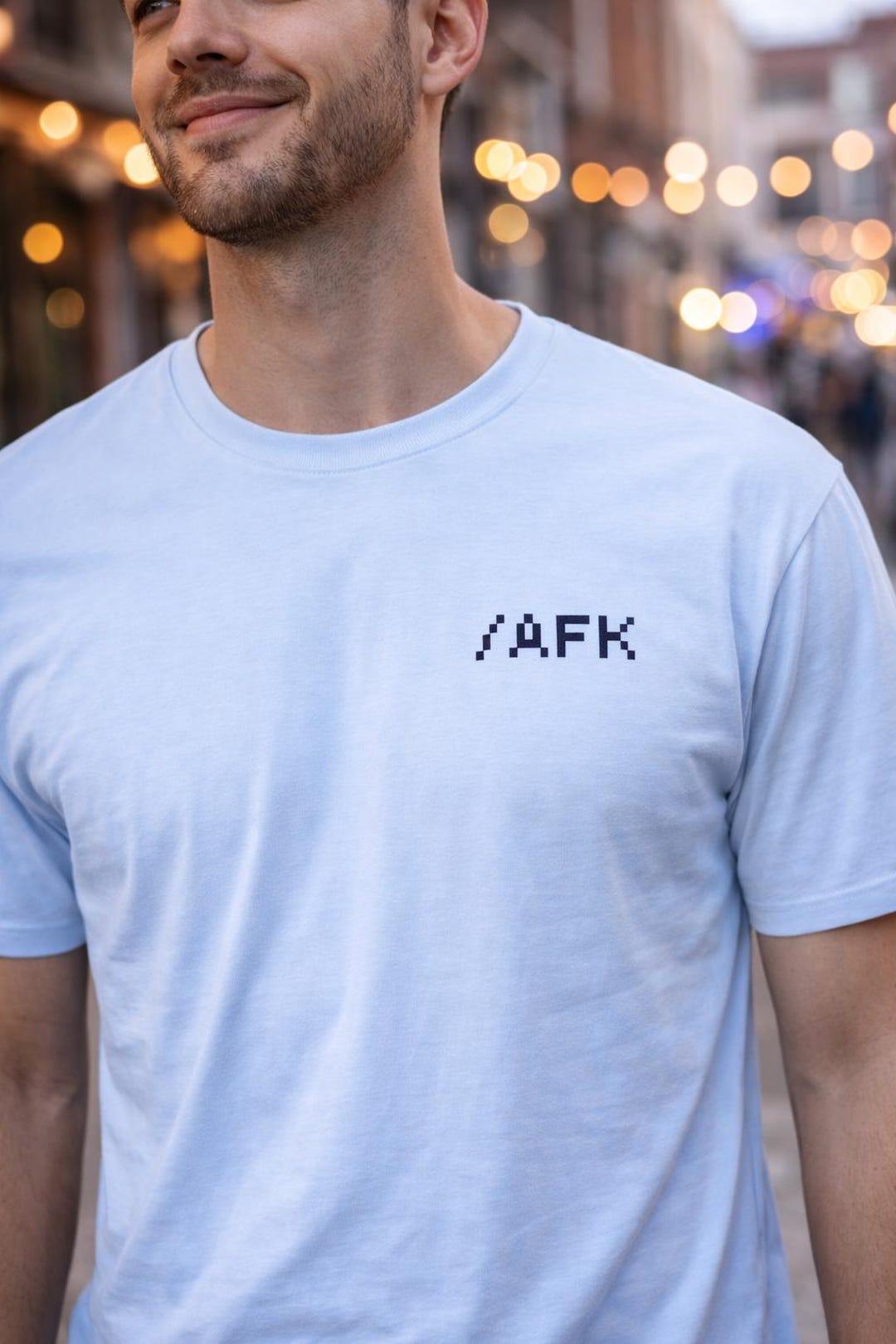 AFK Gamer T-shirt | Minimal Pixel Art Tee - Etsy