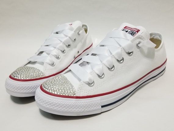 clear converse low tops