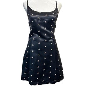 betsey johnson black butterfly dress Women's Betsey's Bow Dress in Black | Size Large