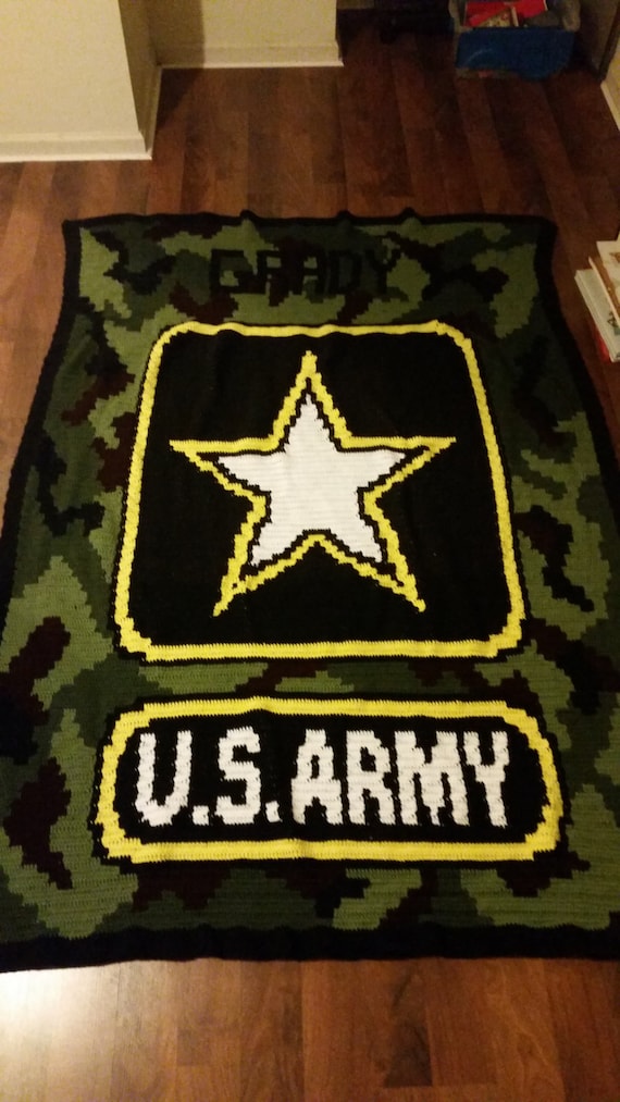 Items similar to Custom U.S. Army Blanket on Etsy