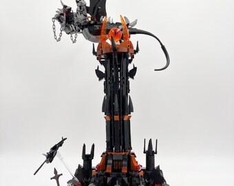 Eye of Mordor MOC – Custom Building Block Set