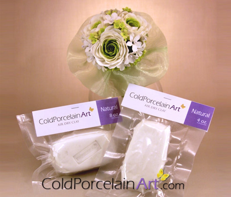 Cold Porcelain Clay 16oz. Natural Cold Porcelain Art Etsy