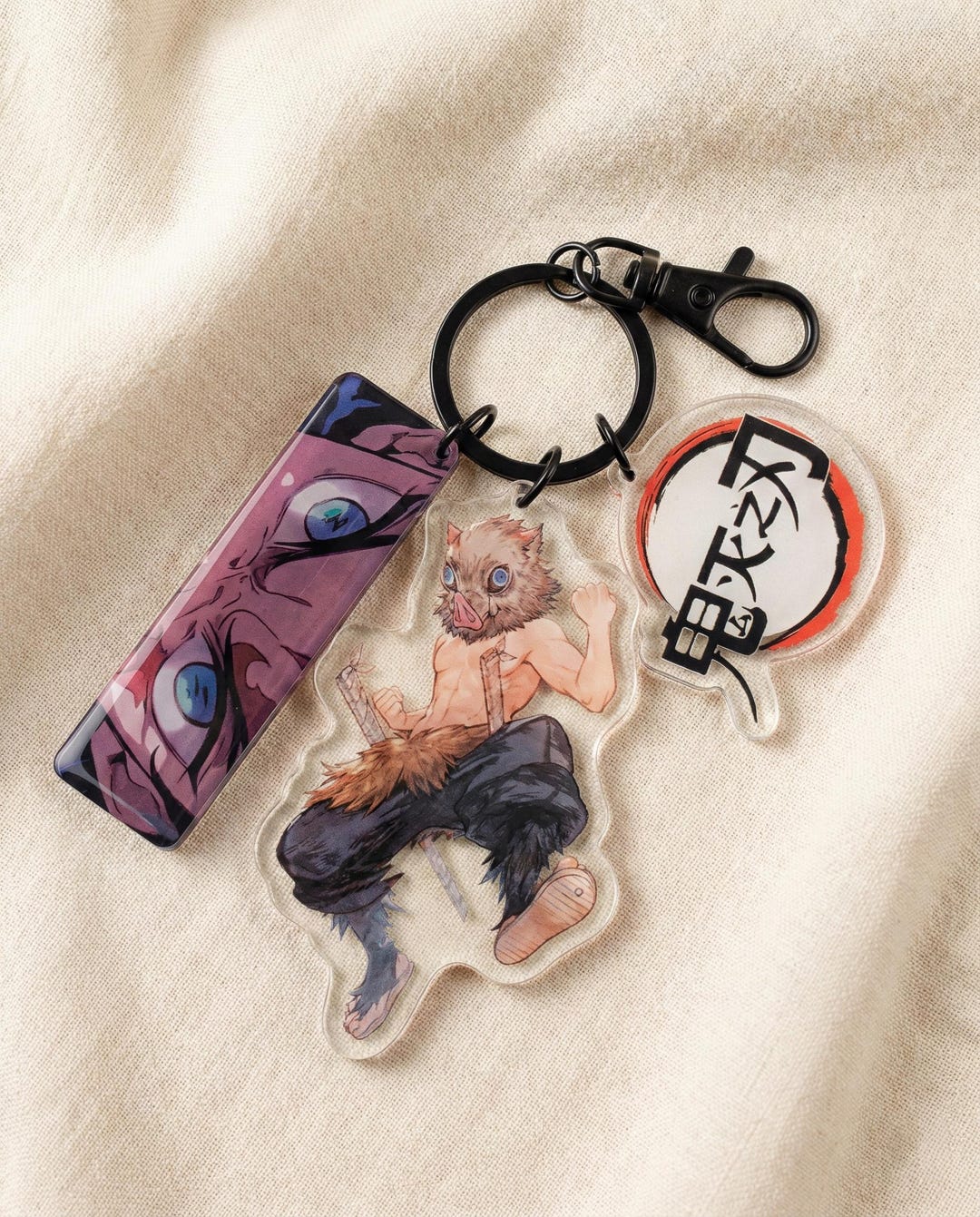 Kny Keychain Inosuke Inosuke Hashibira Acrylic Keychain Set | Demon Slayer Anime Bag Charm ...