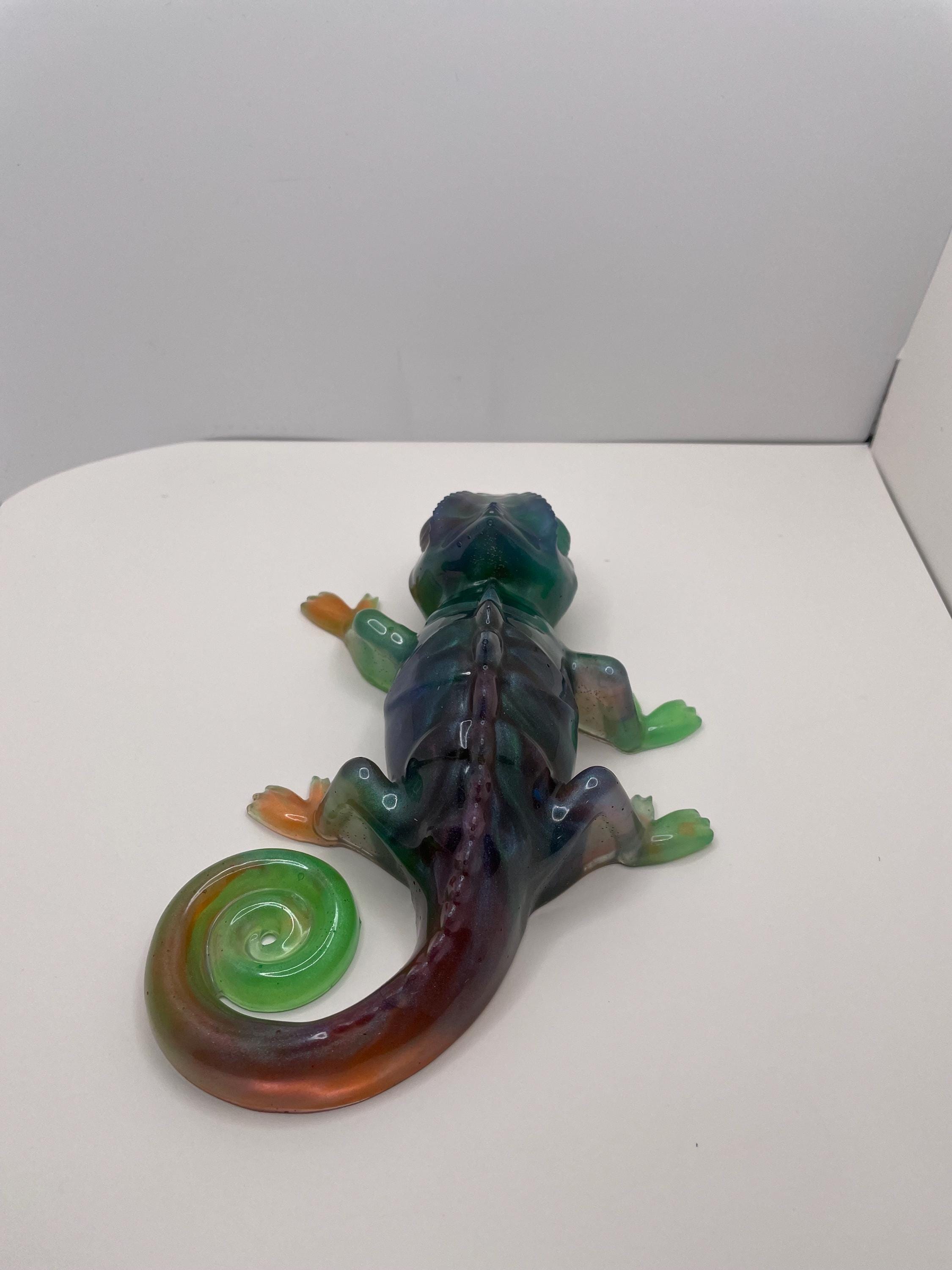 Handmade Custom Colored 7” Chameleon Lizard. - Etsy
