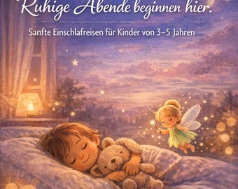 Gentle bedtime stories for children – 3 dream journeys with the Courage Fairy (3–5 years) | Peaceful Evenings