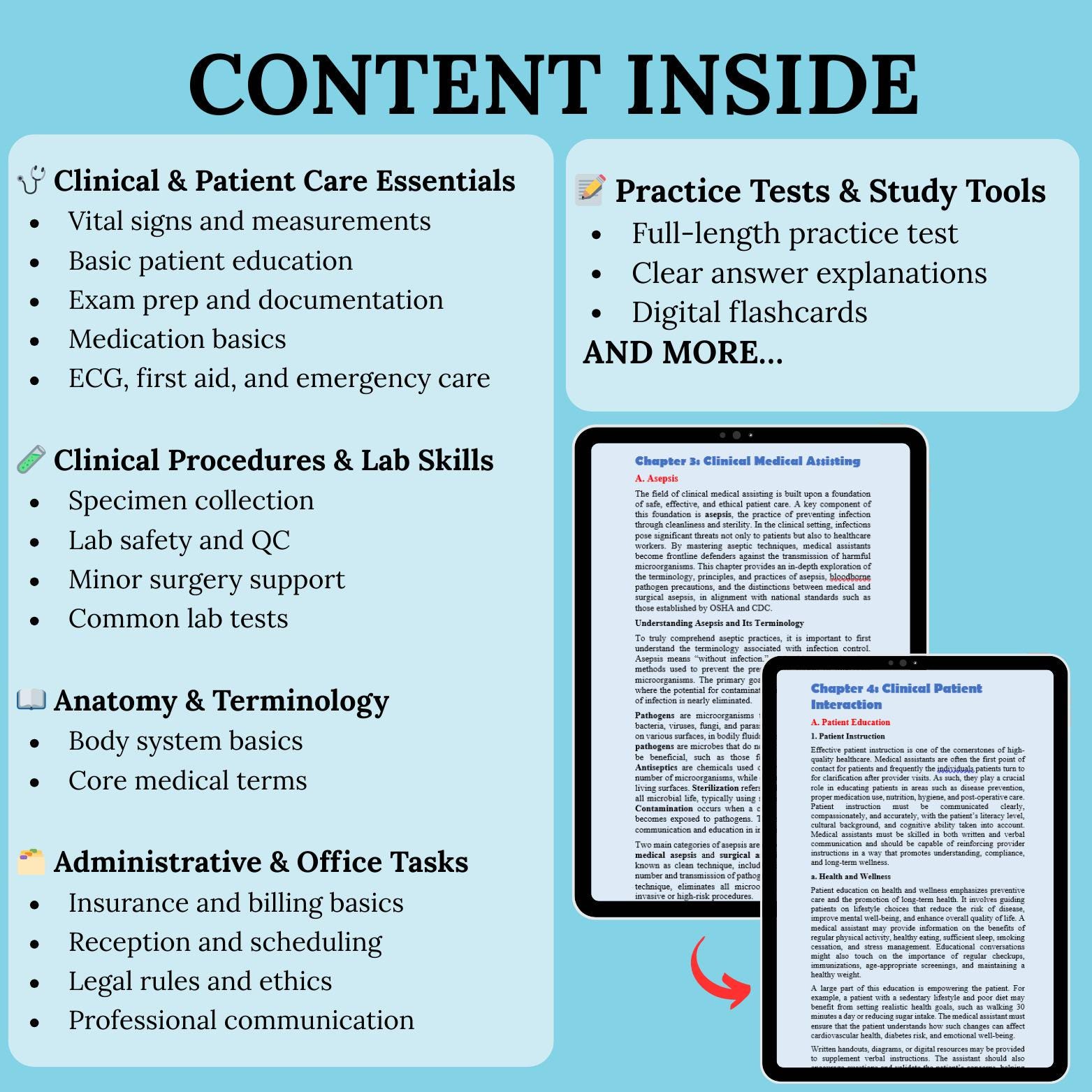 Printable Rma Study Guide Rma Prep Bundle 2026 | Rma Study Guide | Registered Medical Assistant ...