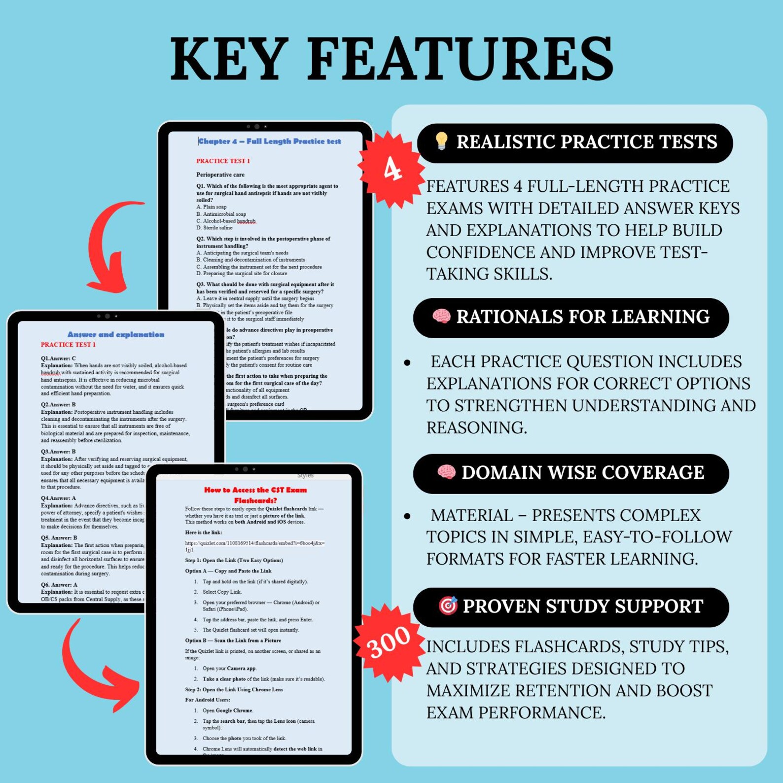 Cst Prep Bundle 2026 | Cst Exam Guide | Cst Study Guide | Surgical Tech ...