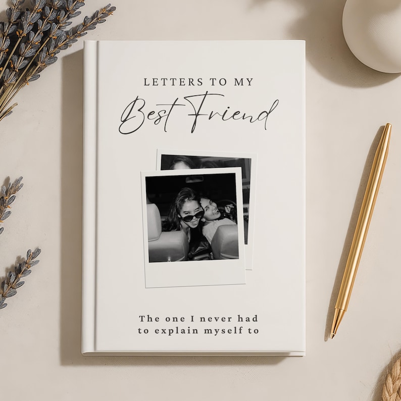 Letters to My Best Friend Journal Notebook | Personalized Friendship ...