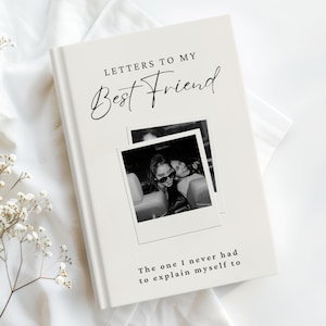 Brieven aan mijn beste vriendin | Notitieboekje | Gepersonaliseerd herinneringsboek voor vriendschap | Een attent cadeau voor je beste vriendin