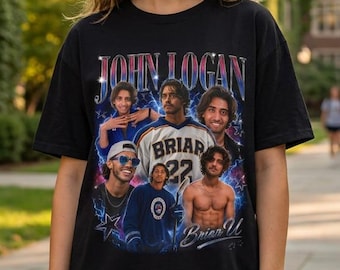 John Logan Shirt | Hockey Romance Reader Tee For Women | Off Campus Fan Gift | Briar University Hockey Player BookTok Shirt