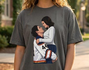 Garrett and Hannah Shirt | Off Campus Couple Tee | Hockey Romance Gift for Her | The Deal BookTok Fan