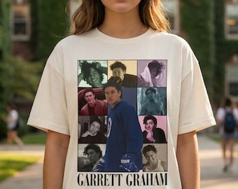 Garrett Graham Eras Shirt Ivory | Off Campus Fan Merch | Hockey Romance Gift for Her | BookTok Tee