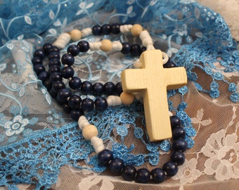 Mother Teresa's Rosary - Hand Made Rugged Durable Wooden Paracord Rosary