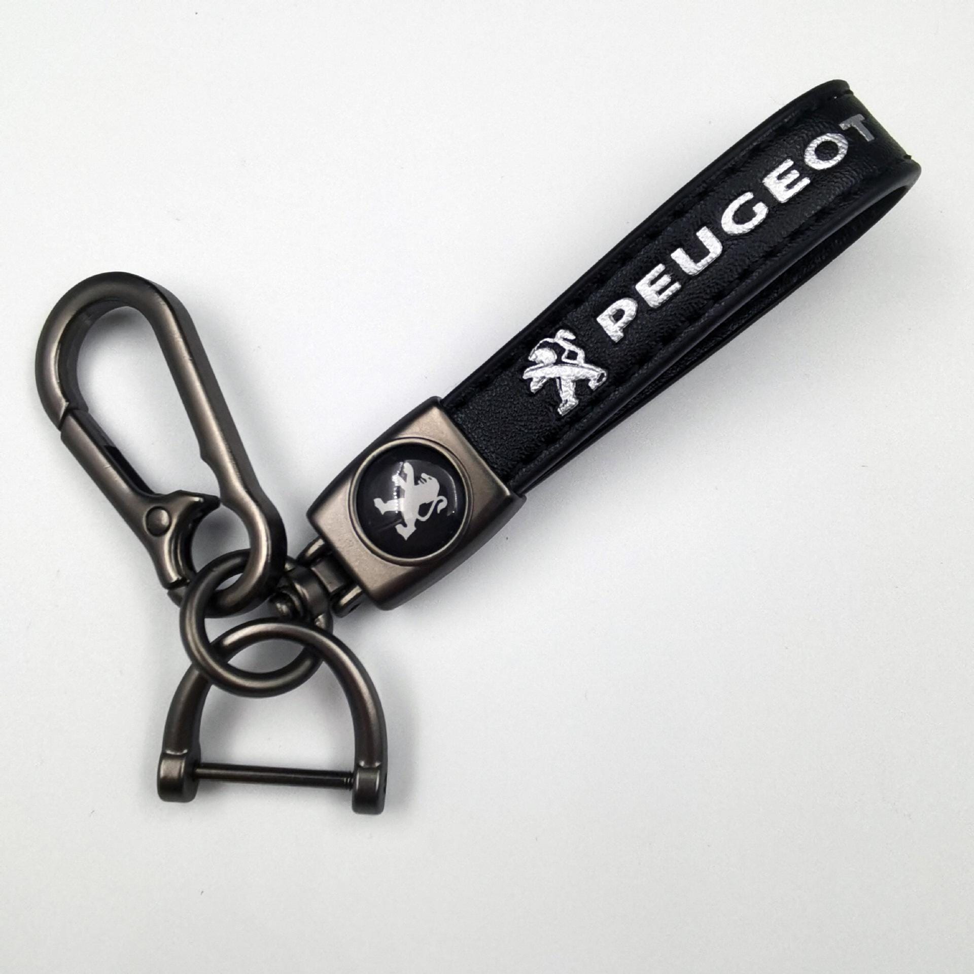 Portachiavi Auto Per Peugeot 107 (2005-2014) – Regalo Originale Con Logo Stemma, Perfetto Per Appassionati E Collezionisti